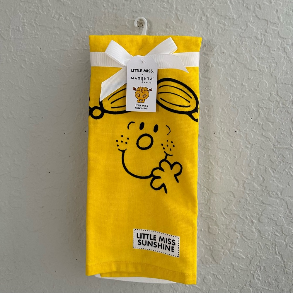 Little Miss Sunshine x Magenta Home Set of 2 Kitchen Towels